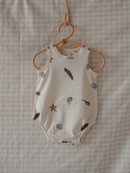 Organik™ Deniz Yosunu Kolsuz Bodysuit