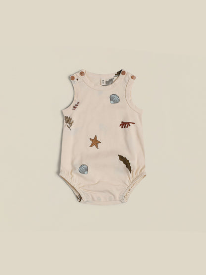 Organik™ Deniz Yosunu Kolsuz Bodysuit