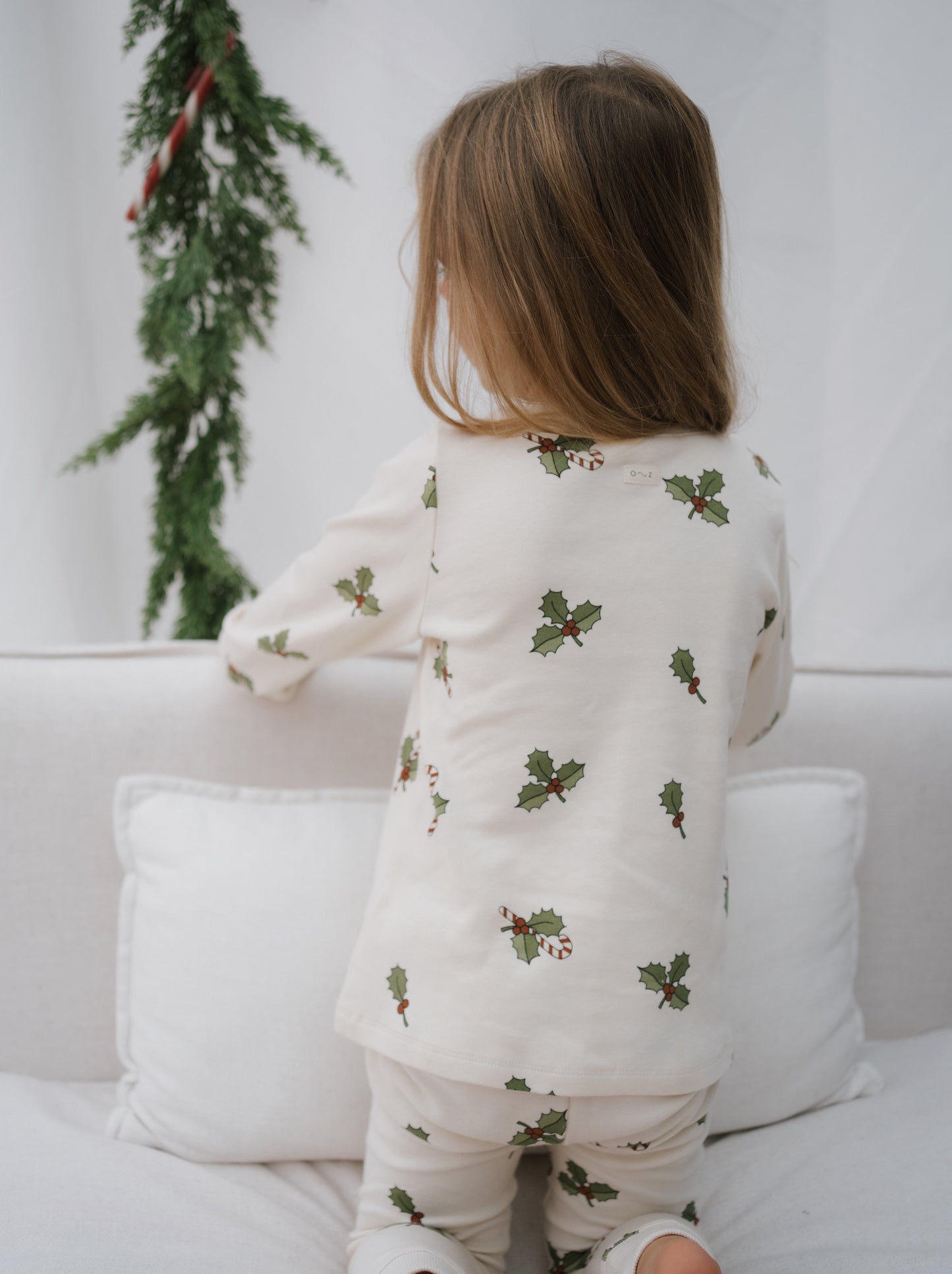 Organik™ Noel Holly İnce Pijama